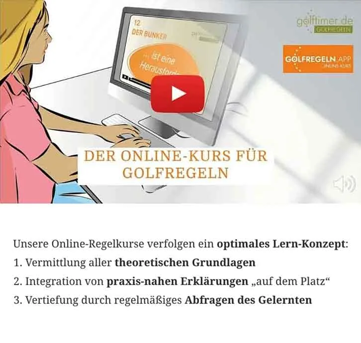 Erklärvideo zum Online-Regelkurs von golftimer.de